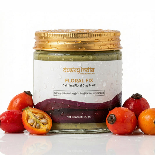 Clay mask for deep cleansing