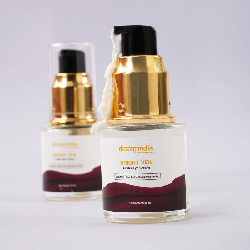 Ayurvedic Under Eye Cream: Why Bright Veil cream is the Best Choice