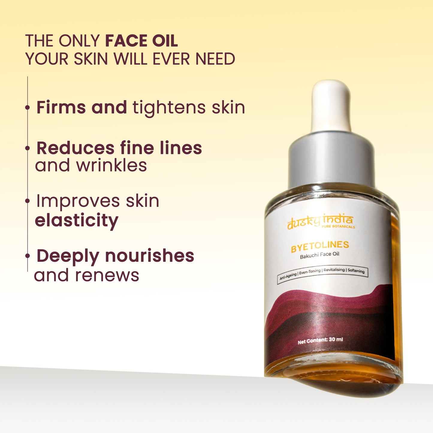 ByeToLines - Bakuchi Face Oil