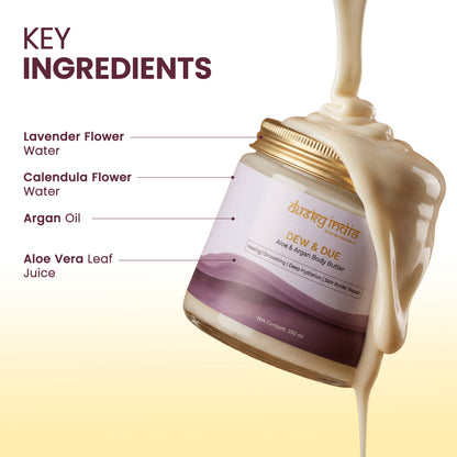Dew & Due - Aloe & Argan Body Butter