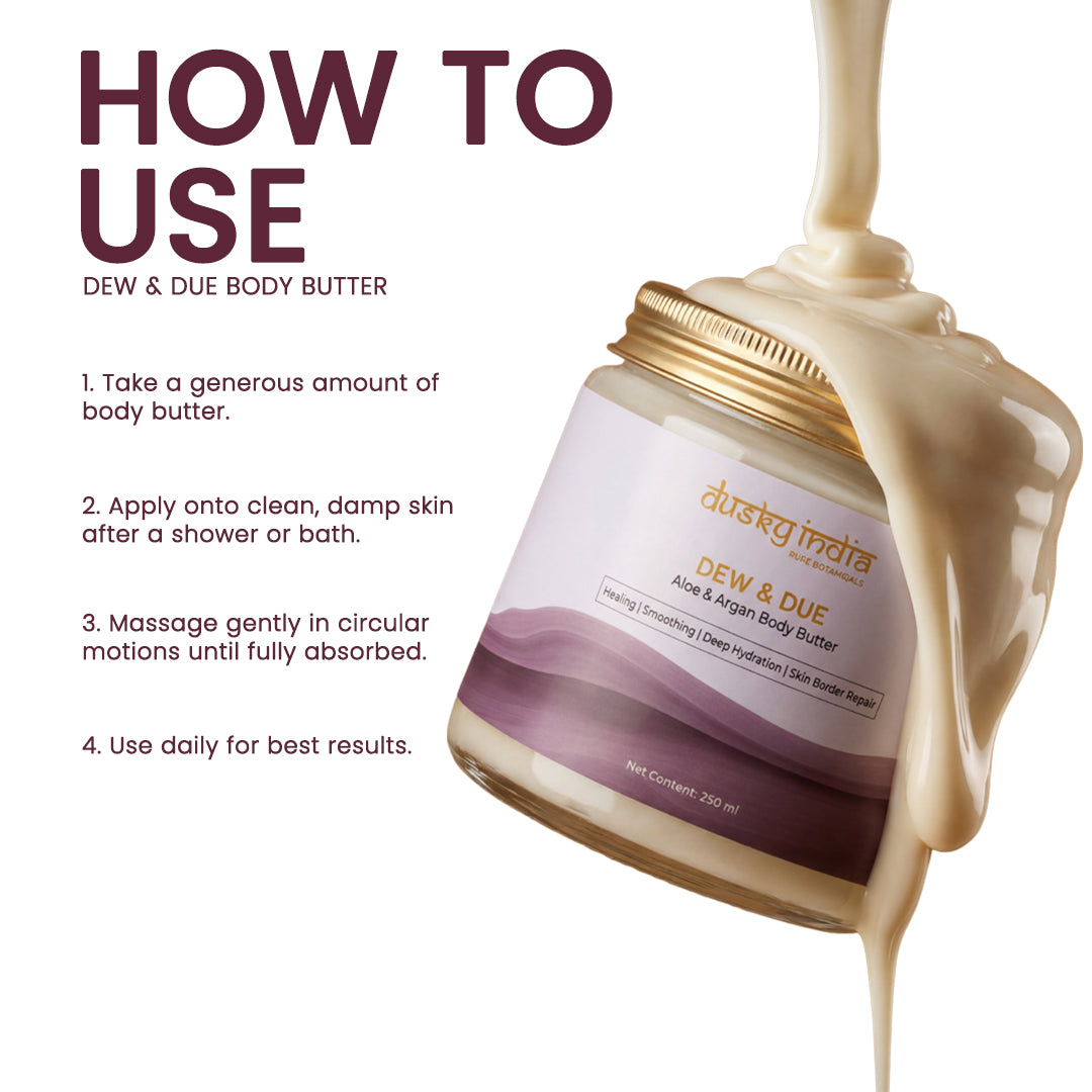 Dew & Due - Aloe & Argan Body Butter