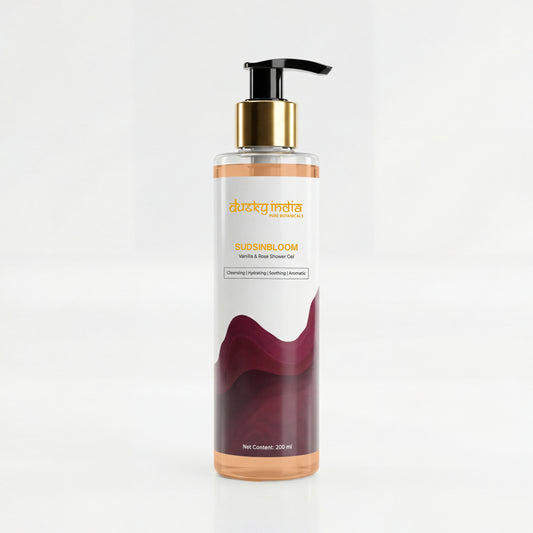 SudsInBloom - Vanilla & Rose Shower Gel