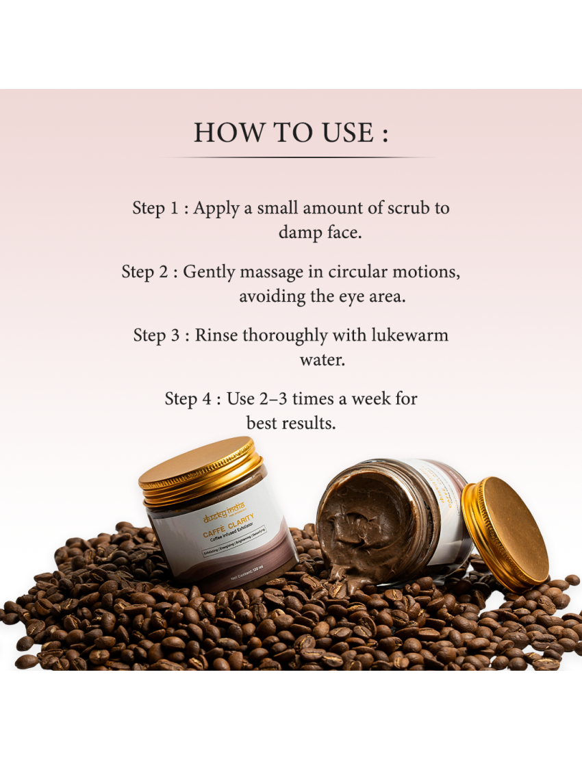Caffè Clarity - Coffee Infused Face Scrub