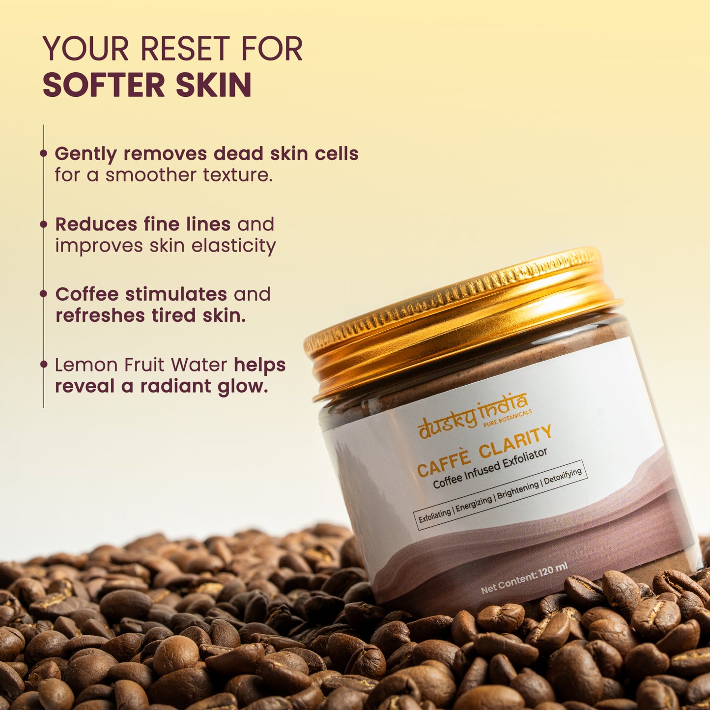Caffè Clarity - Coffee Infused Face Scrub