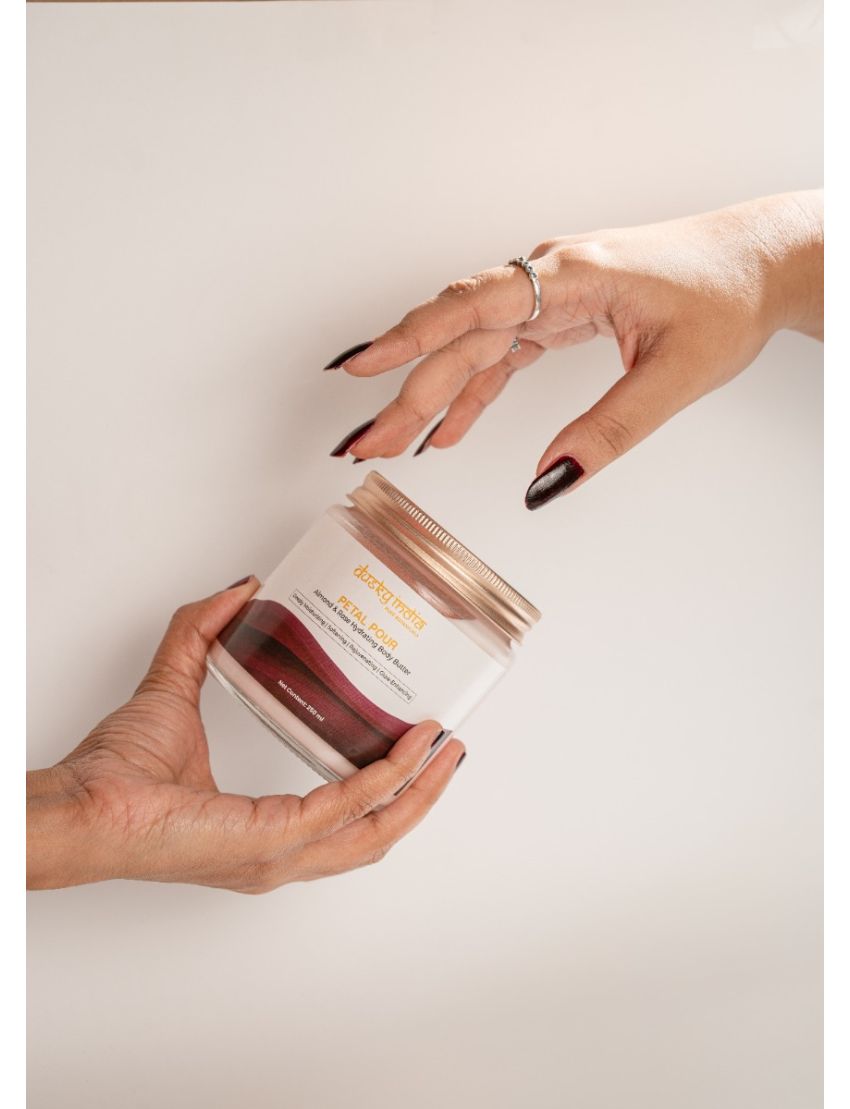Petal Pour – Almond & Rose Hydrating Body Butter