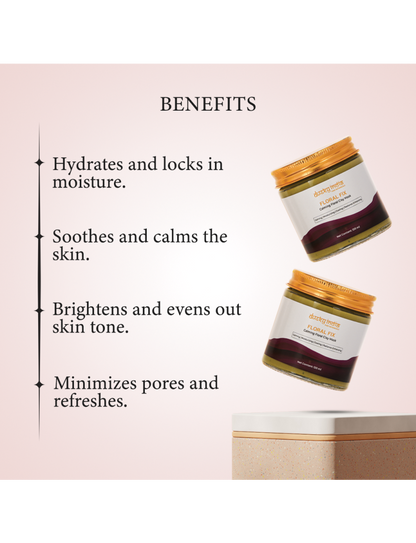 Floral Fix- Calming Floral Clay Mask