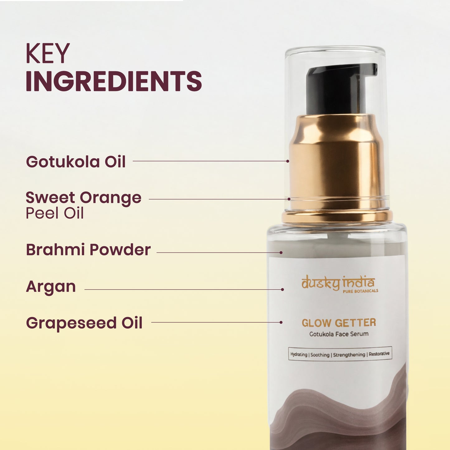 MoonDew Mogra Face Toner + Glow Getter - Gotukola Face Serum