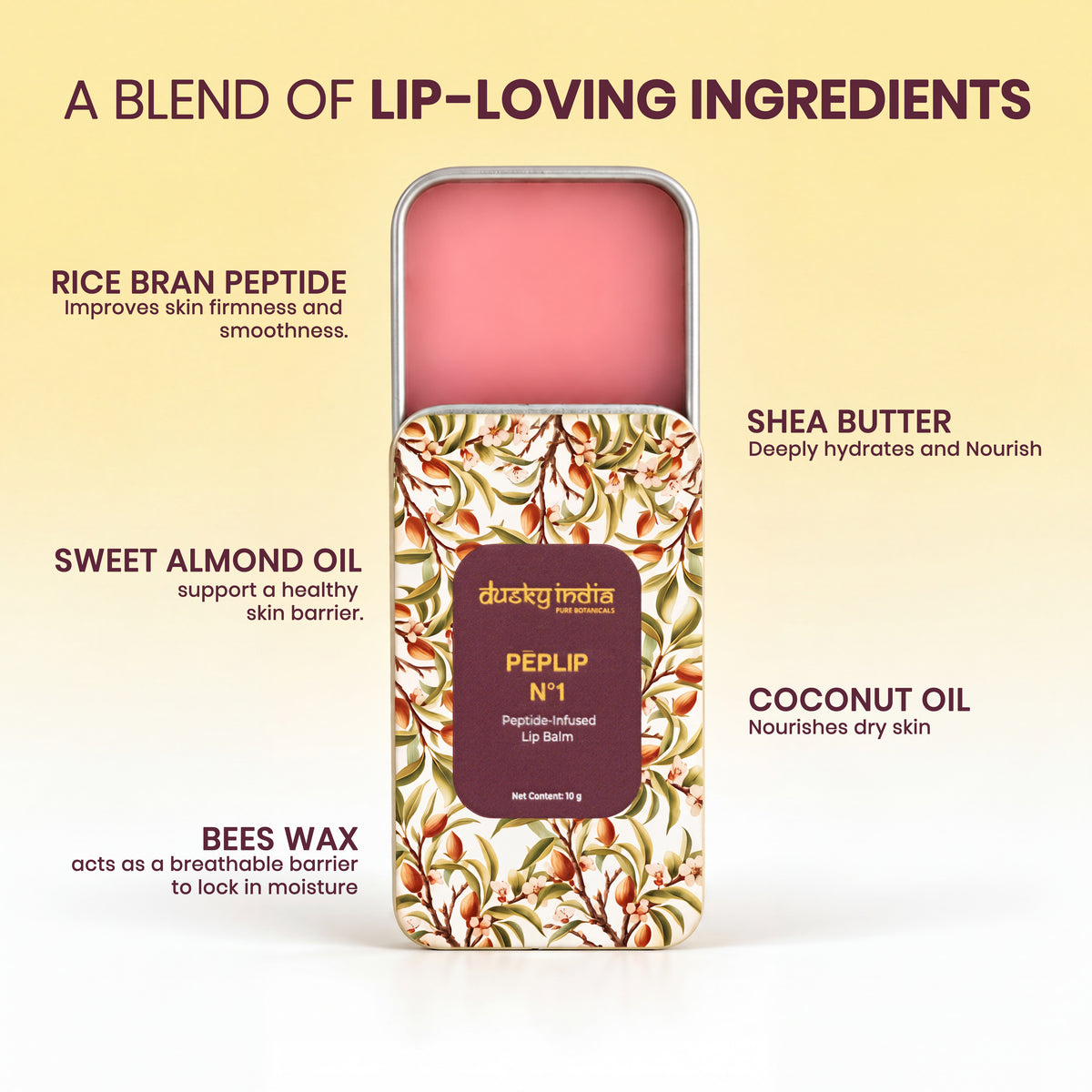 Pēplip N1-Peptide-Infused Lip Balm