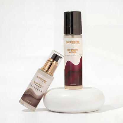 MoonDew Mogra Face Toner + Glow Getter - Gotukola Face Serum