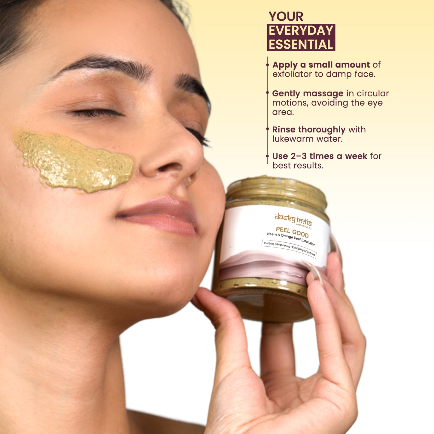 Peel Good - Neem & Orange Peel Exfoliator