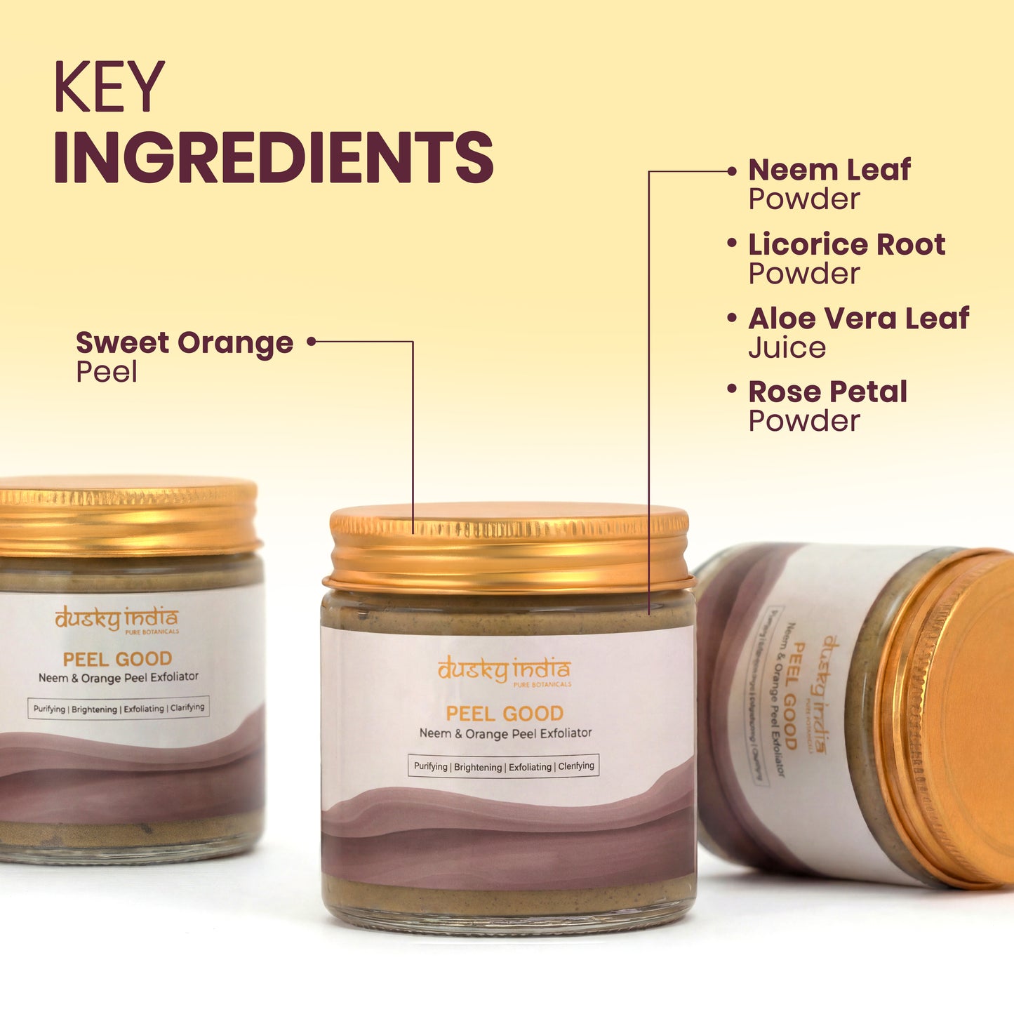 Peel Good - Neem & Orange Peel Exfoliator