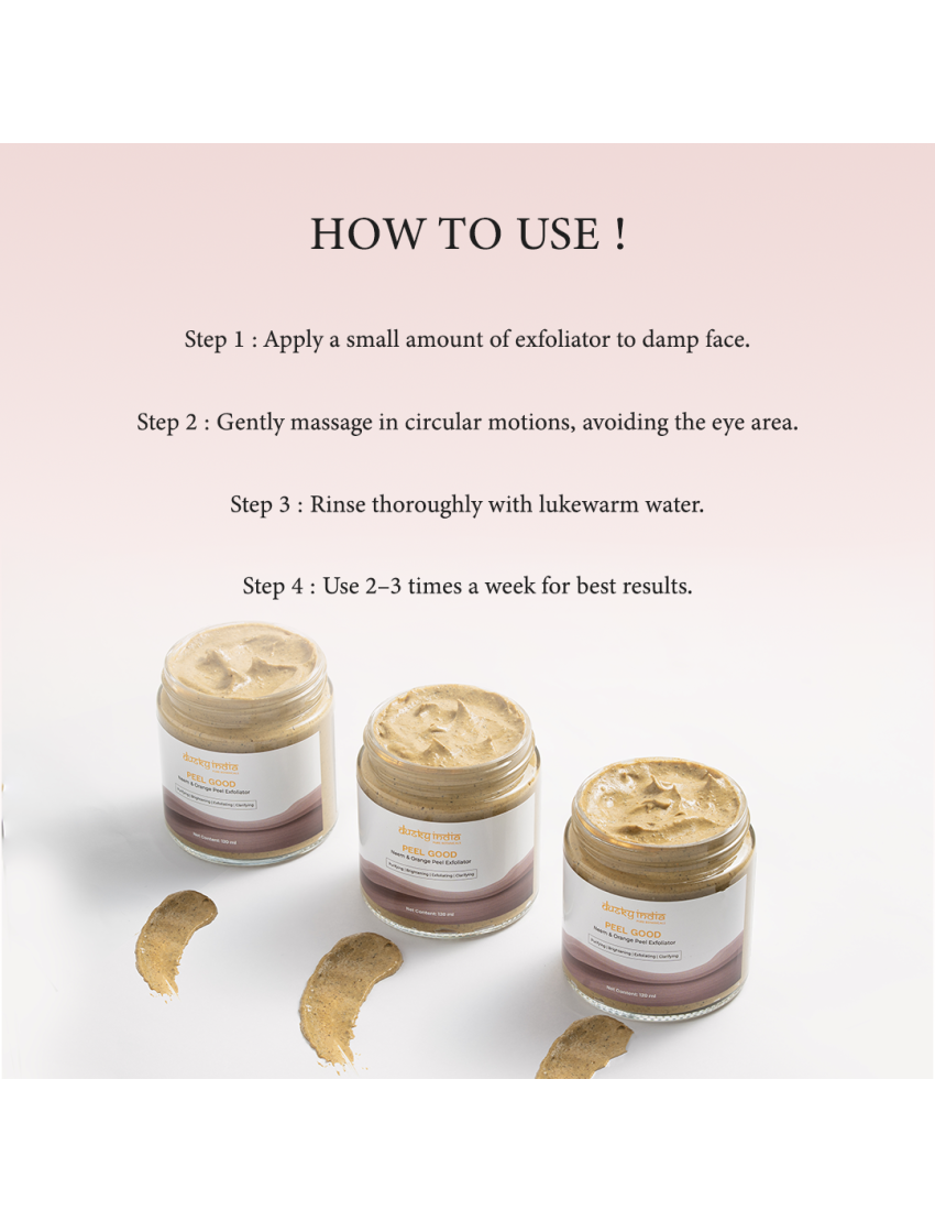 Peel Good - Neem & Orange Peel Exfoliator
