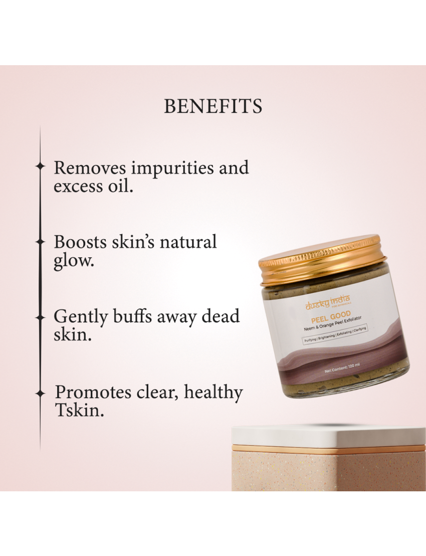 Peel Good - Neem & Orange Peel Exfoliator