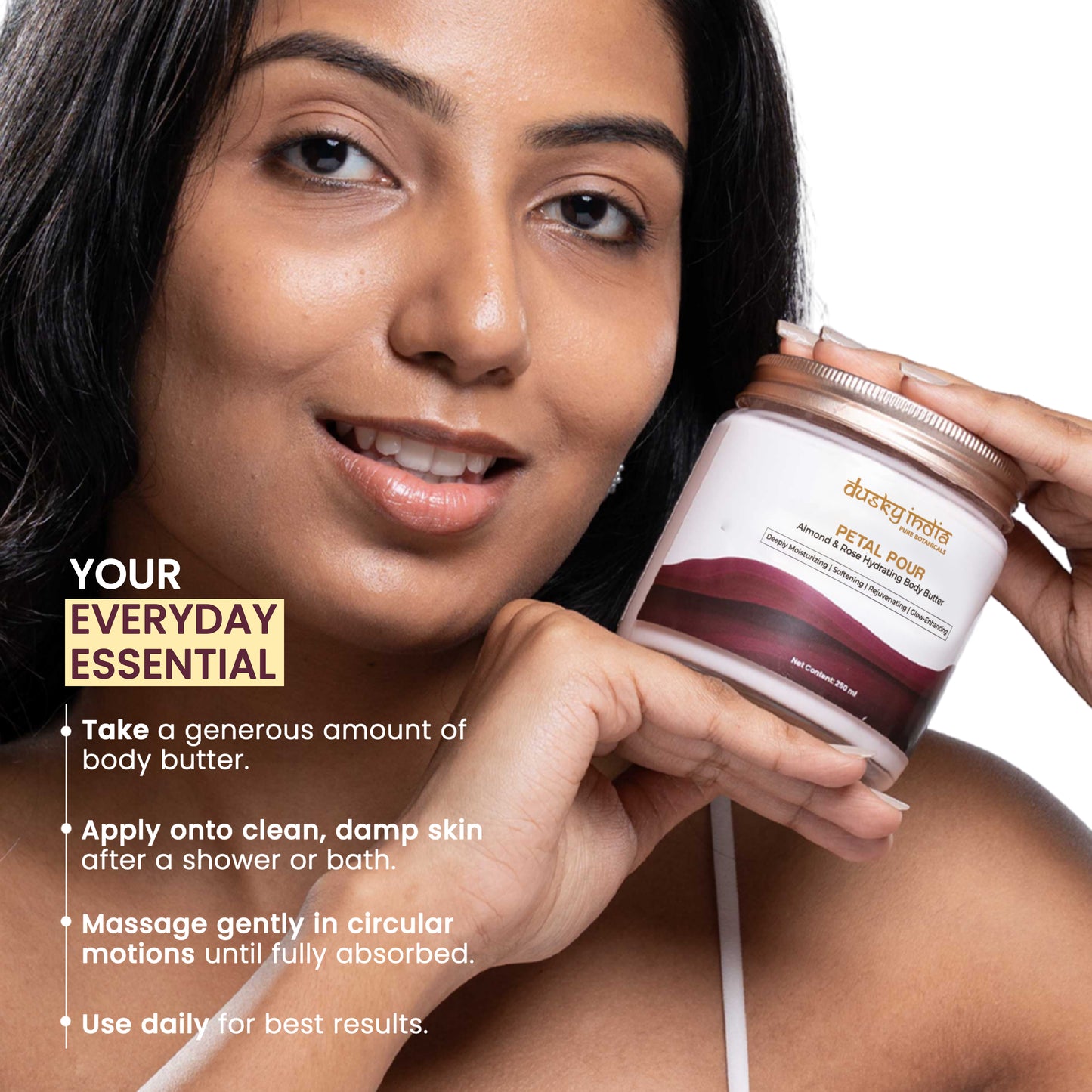 Petal Pour - Almond & Rose Hydrating Body Butter