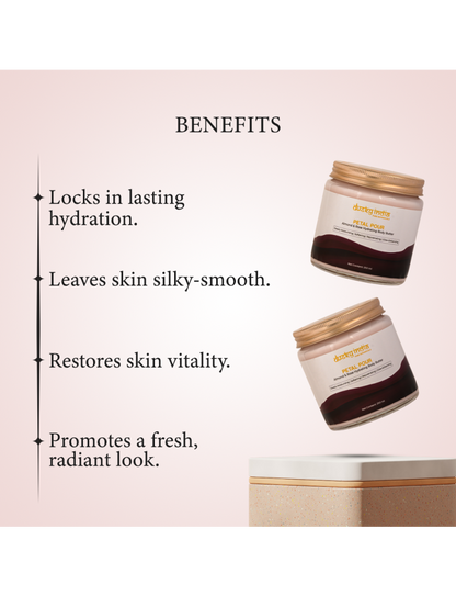 Petal Pour – Almond & Rose Hydrating Body Butter