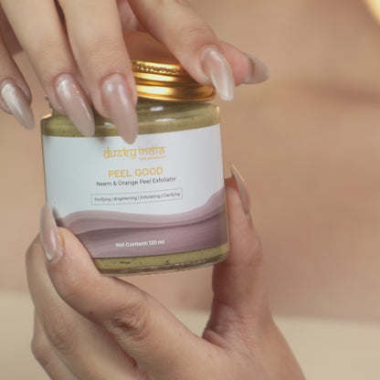 Peel Good - Neem & Orange Peel Exfoliator