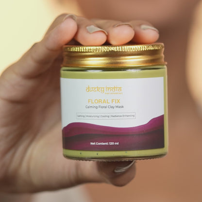 Floral Fix- Calming Floral Clay Mask
