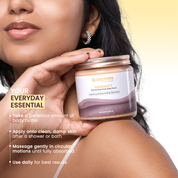 ShiiSoSoft - Shiitake Mushroom Body Butter