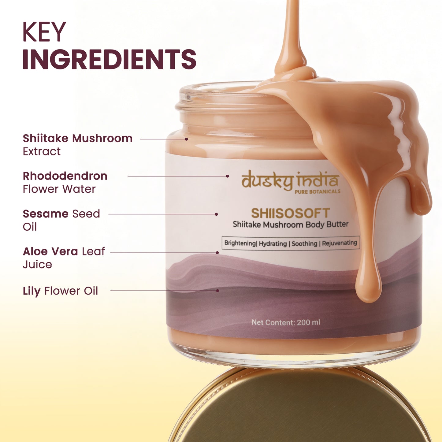ShiiSoSoft - Shiitake Mushroom Body Butter