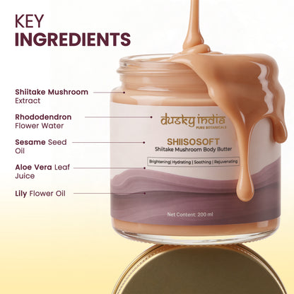 ShiiSoSoft - Shiitake Mushroom Body Butter
