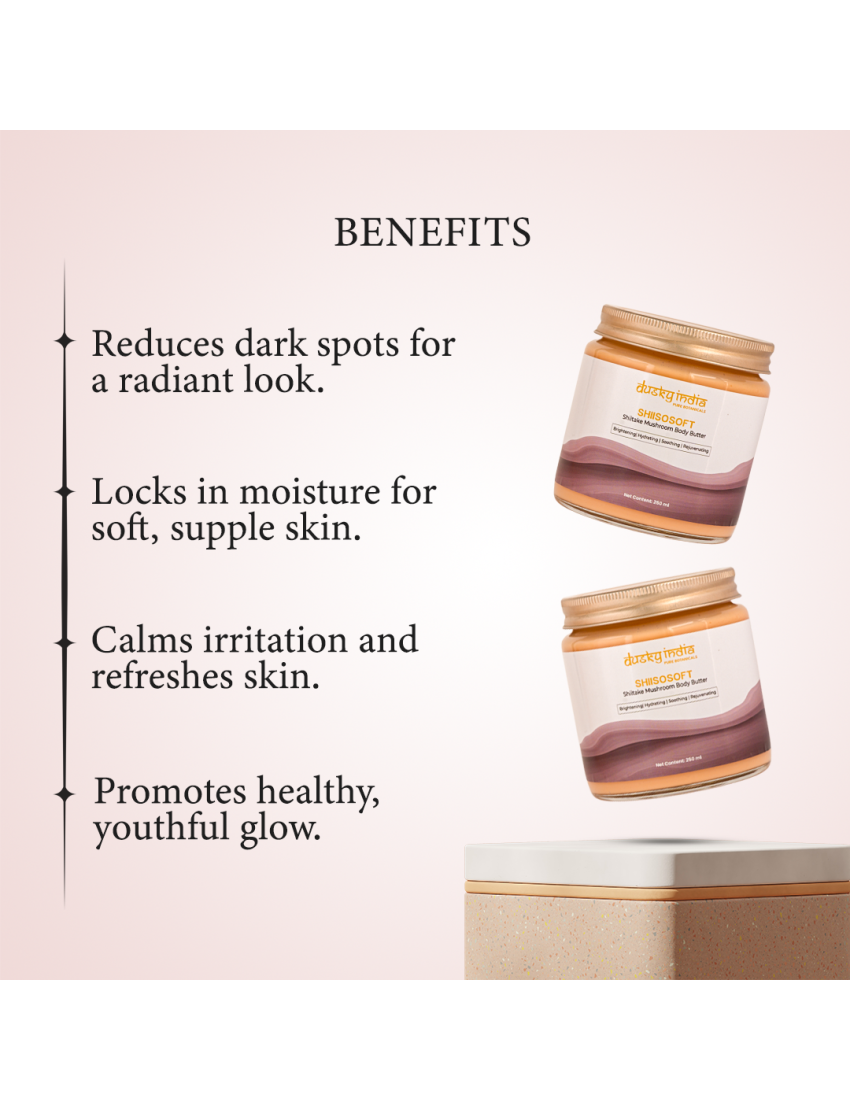 ShiiSoSoft - Shiitake Mushroom Body Butter