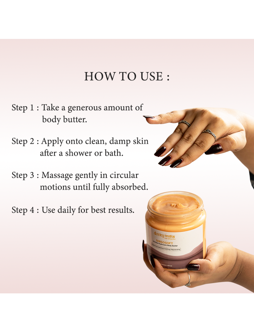 ShiiSoSoft - Shiitake Mushroom Body Butter