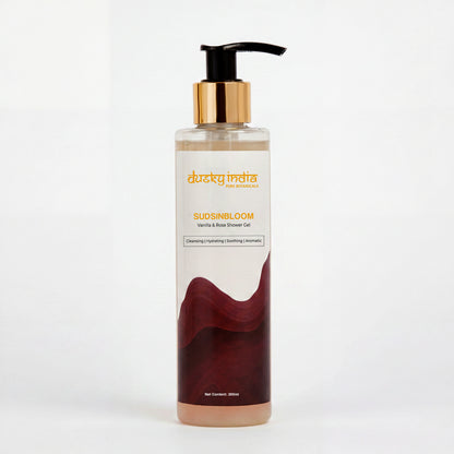 SudsInBloom - Vanilla & Rose Shower Gel