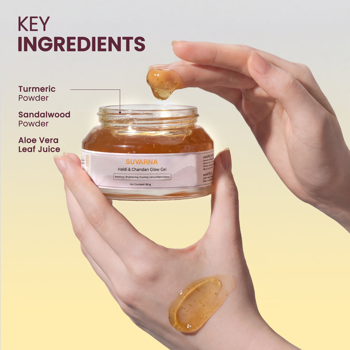Suvarna- Haldi & Chandan Glow Gel