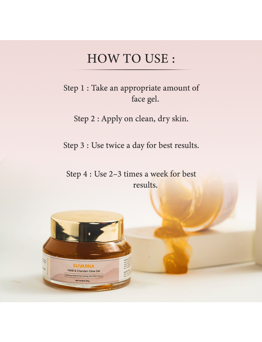 Suvarna- Haldi & Chandan Glow Gel