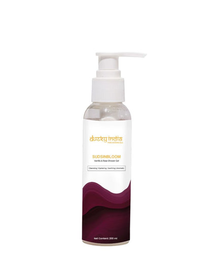 SudsInBloom -Vanilla & Rose Shower Gel