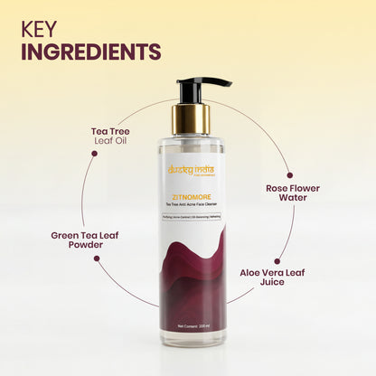 ZitNoMore - Tea Tree Anti Acne Face Cleanser